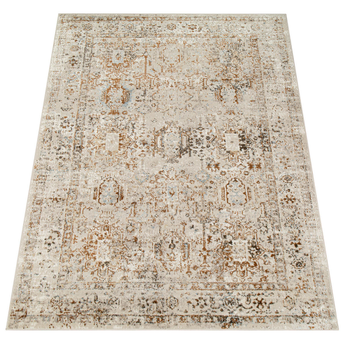 TEPPICH RETRO Beige 140/200 cm - Beige, Textil (140/200cm) - Tapiso