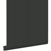 TAPETE Streifen 53 cm x 10.05 m - Schwarz, Papier (53/1000cm) - ESTAhome