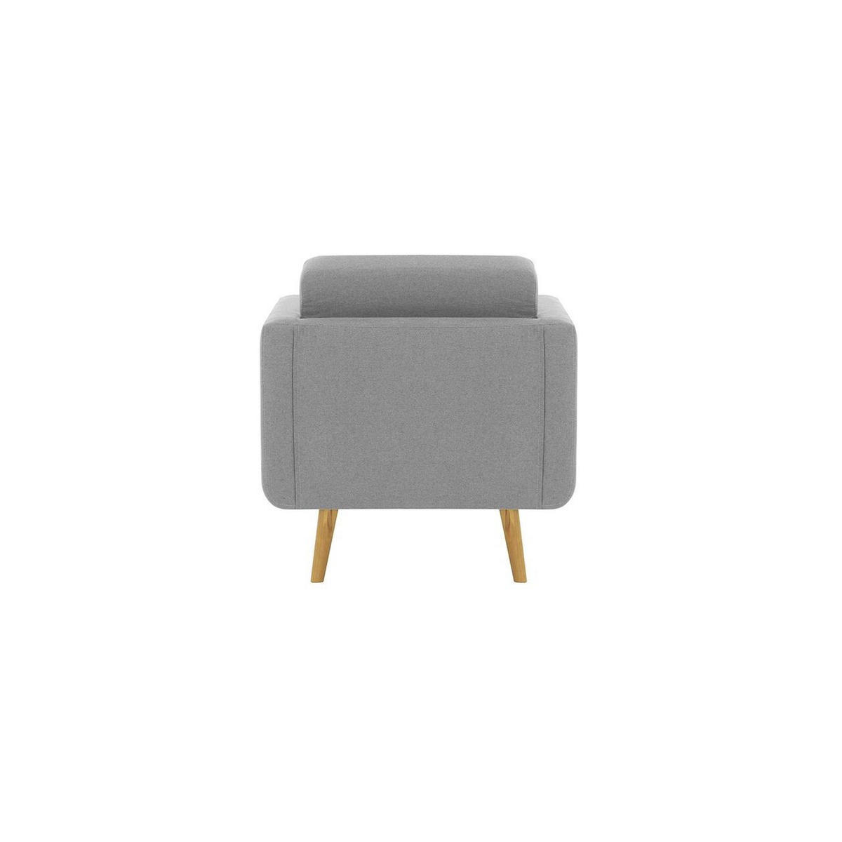 SESSEL Brest-Malmo 90 - Grau, Holz/Textil (80/84/81cm)