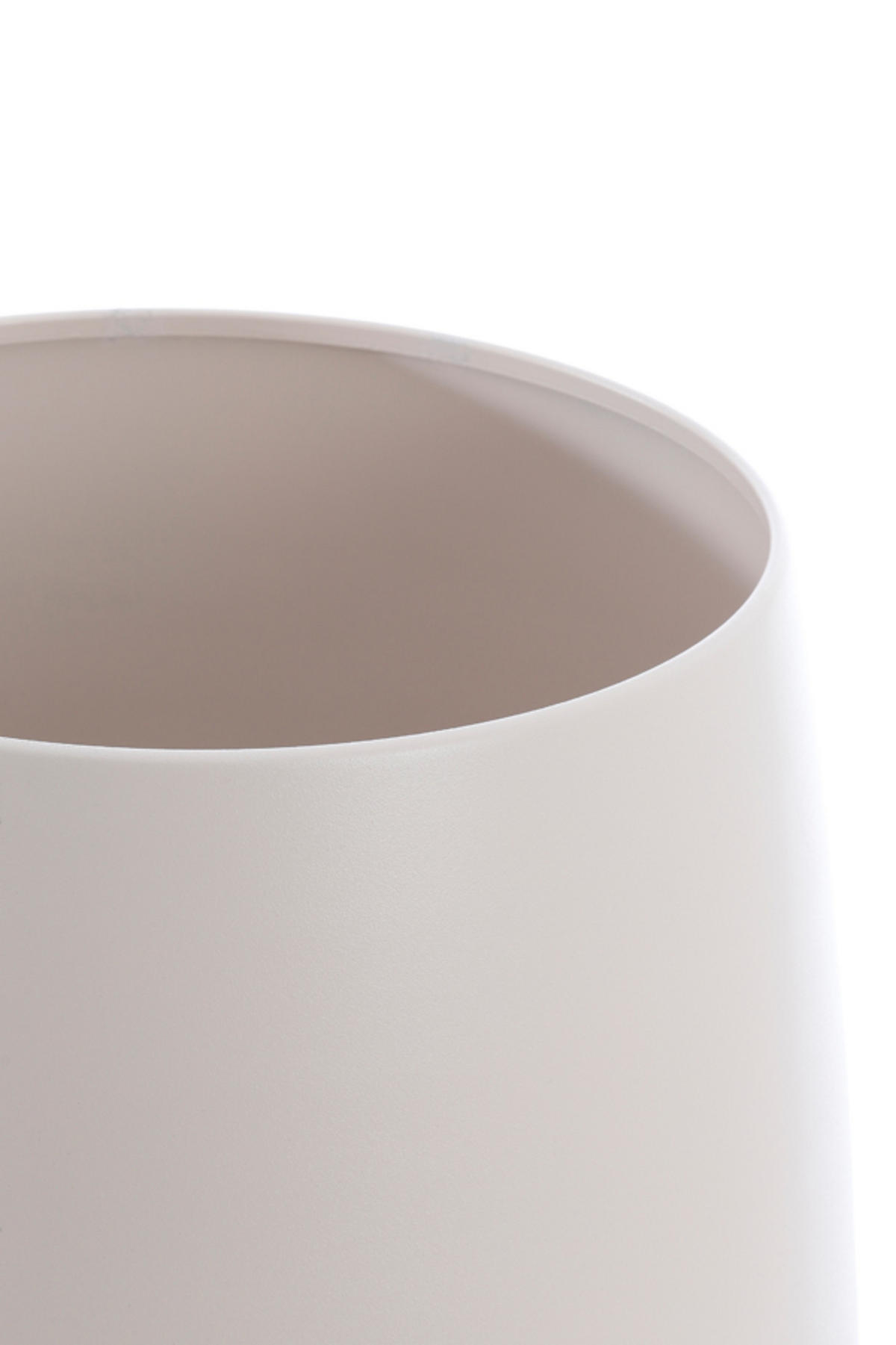 TOPF Karuna Weiß Ø44/53 cm - Weiß, Metall (44/53/44cm) - Light & Living