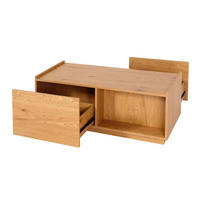 COUCHTISCH rechteck Eiche Dekor - Eichefarben, Holz (50/110/40cm) - MCW