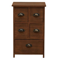 SIDEBOARD Braun 30/40/66 cm - Braun, Holz (30/66/40cm) - Mobili Rebecca