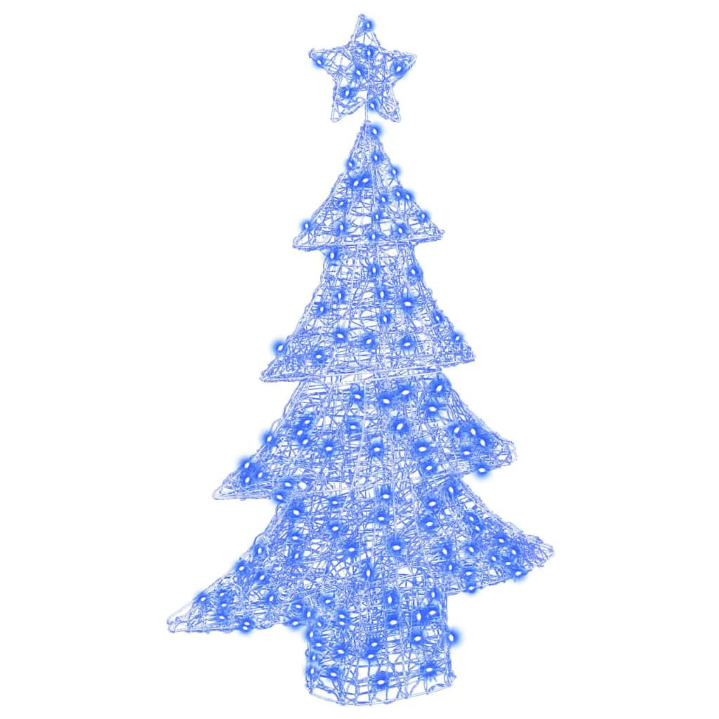 vidaXL Weihnachtsbaum Blau 120 cm