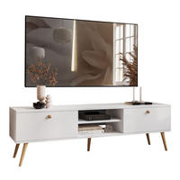 RTV Schrank HARMONY 170 cm Weiß - Weiß, Holzwerkstoff (170/50/41cm) - Lookway