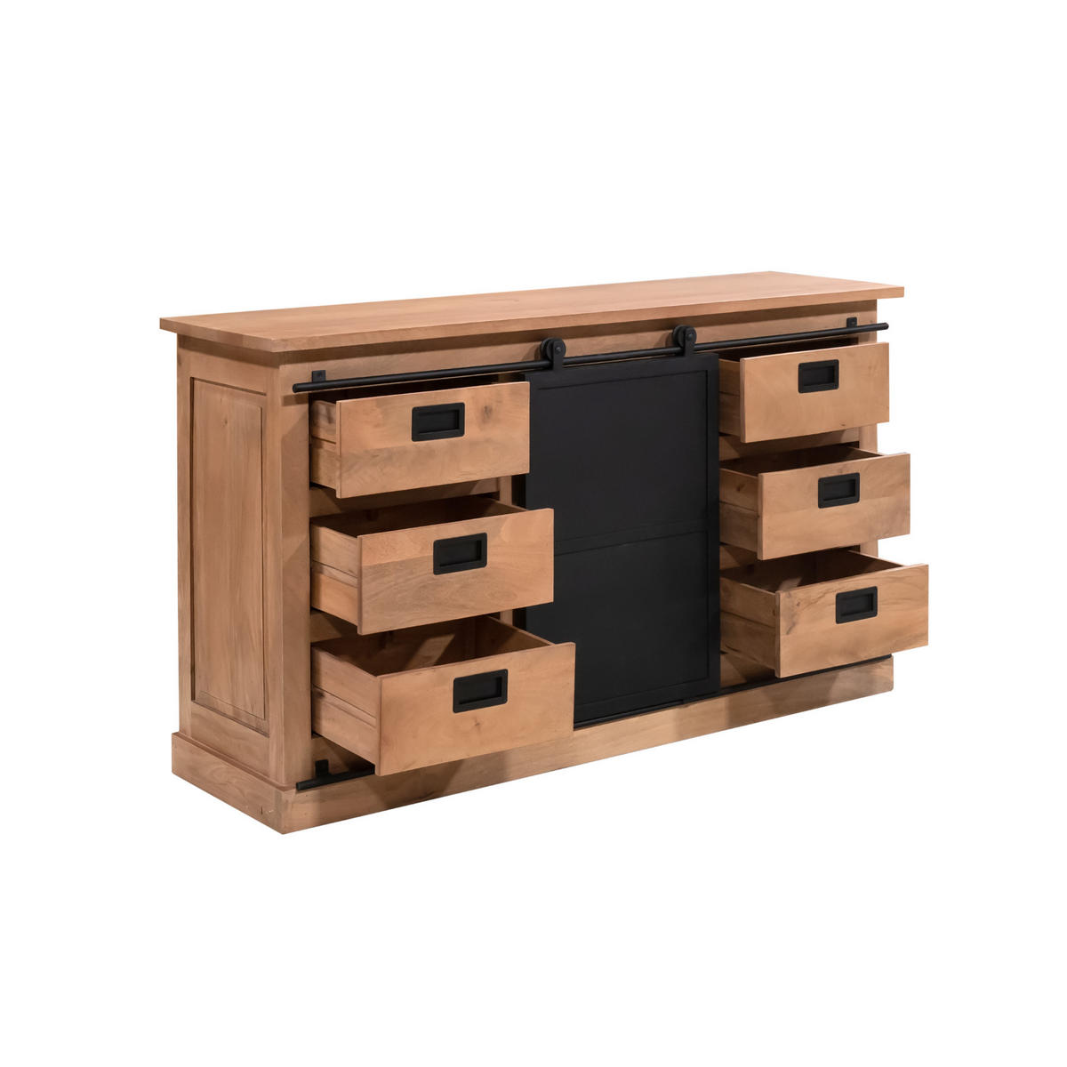 SIDEBOARD Lotte Braun 45/160/90 cm - Braun, Holz (160/90/45cm) - Starfurn