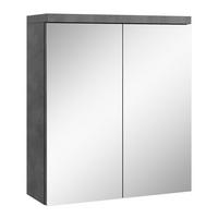 SPIEGELSCHRANK Toledo Dunkel Grau - 60 x 20 x 60 cm - Grau, Holz (60/60/20cm) - Badplaats