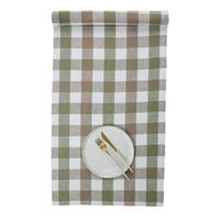 TISCHLÄUFER Mountain Lodge - Braun/Grün, Textil (50/160cm) - Butlers