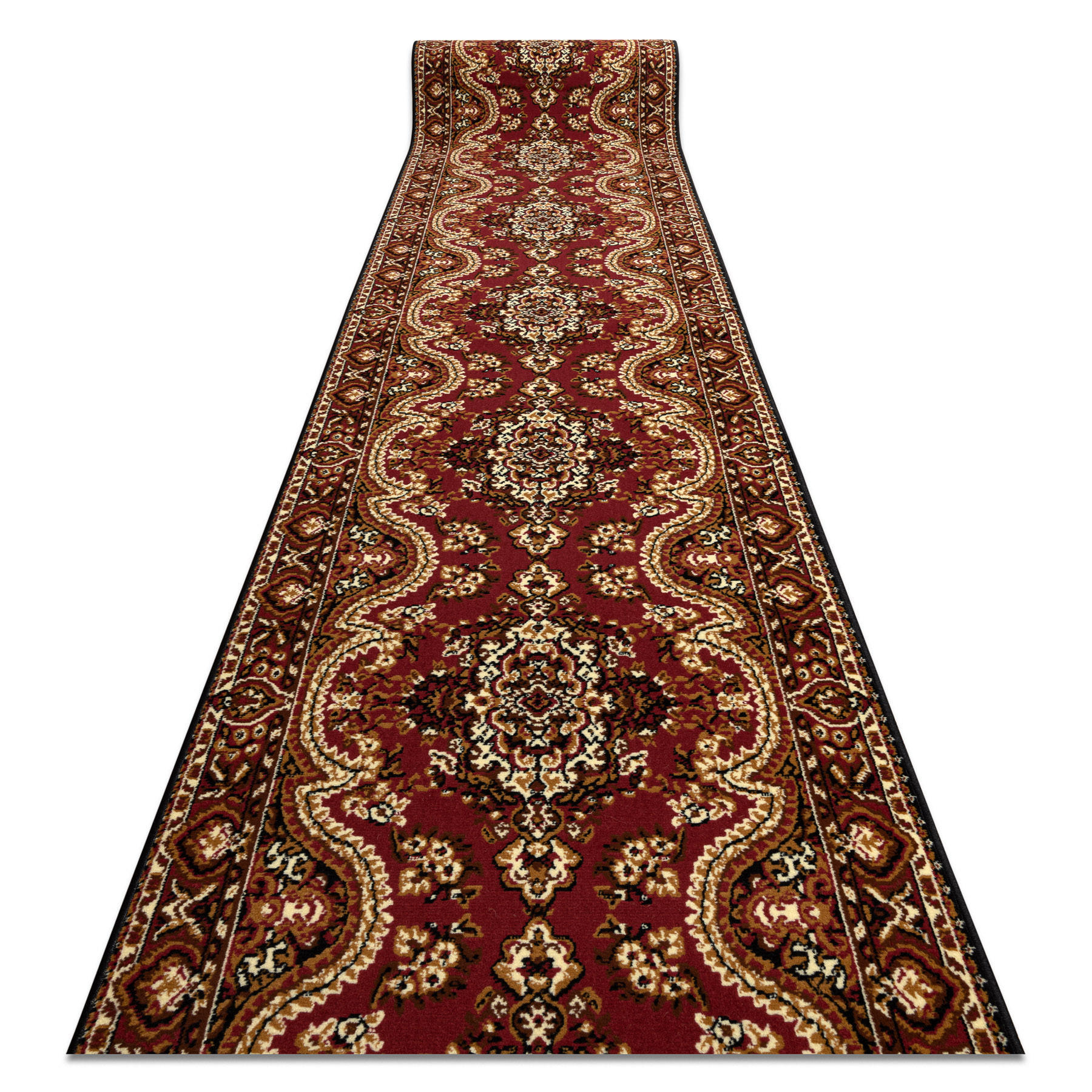 TRAVERSA BCF Primăvară vin roșu 100 cm 100/440 cm - roșu, material textil (100/440cm) - rugsX