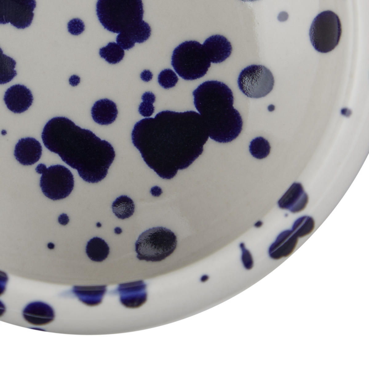 DIPSCHALE Boogy Splash 7cm - Dunkelblau, Keramik (9/9/3.5cm) - Butlers