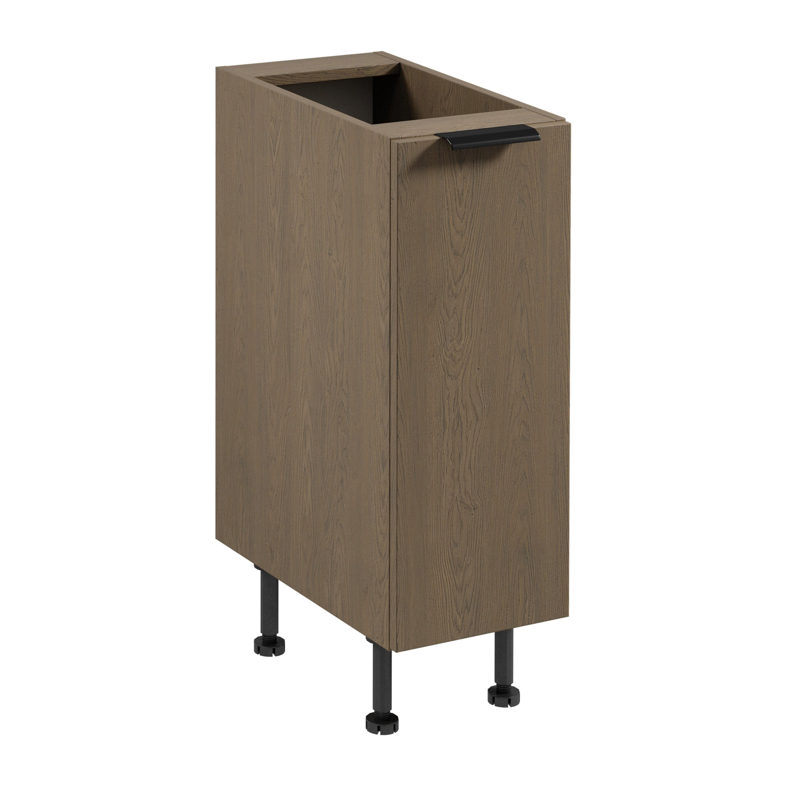 UNTERSCHRANK D30 P/L – Sorento Dunkle Eiche – Dunkle Eiche - Dunkelbraun, Holzwerkstoff (30/87/52cm) - ROYAL24_MARKT