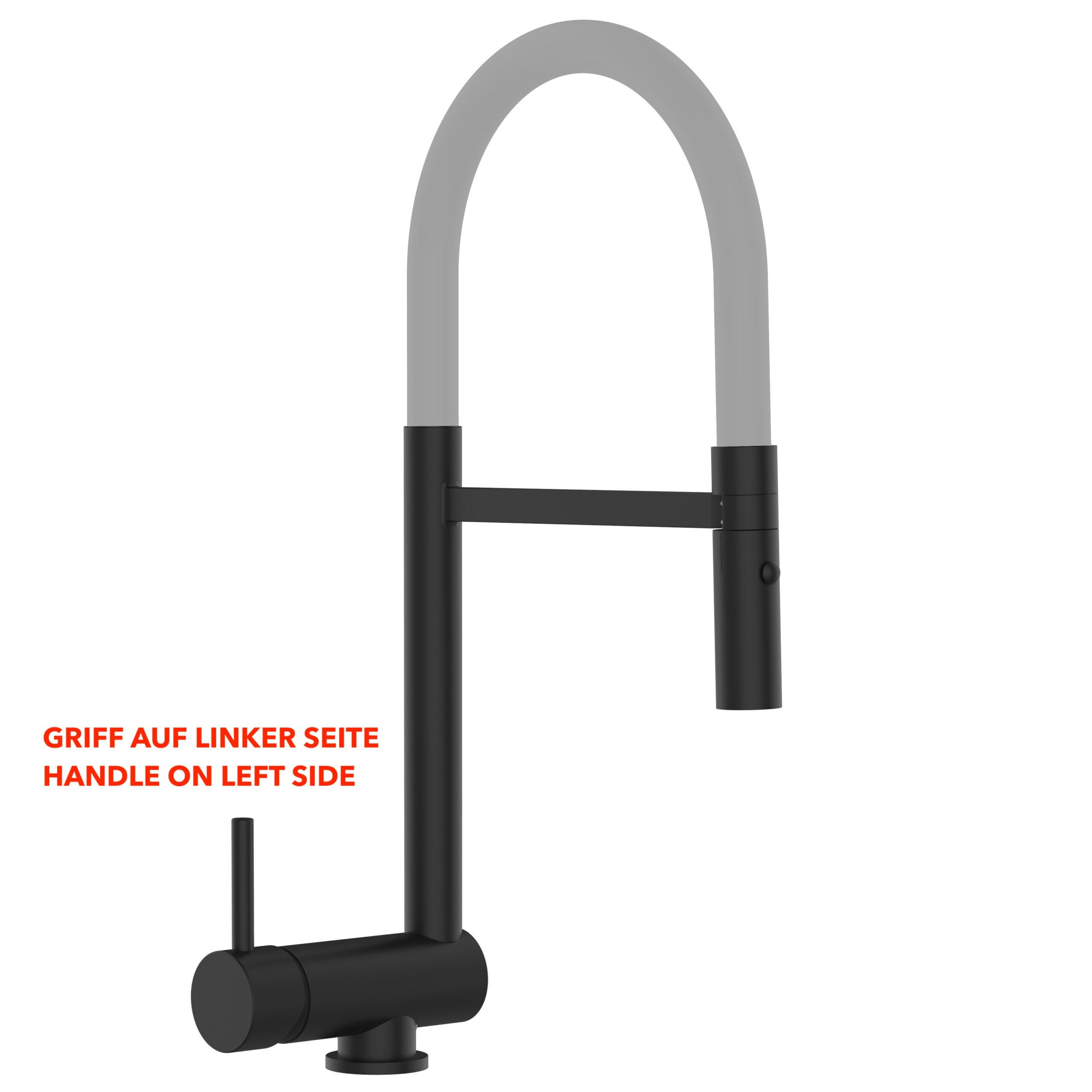 Vizio Vorfenster-Küchenarmatur, Grau 21.3x48.2x21.3 cm
