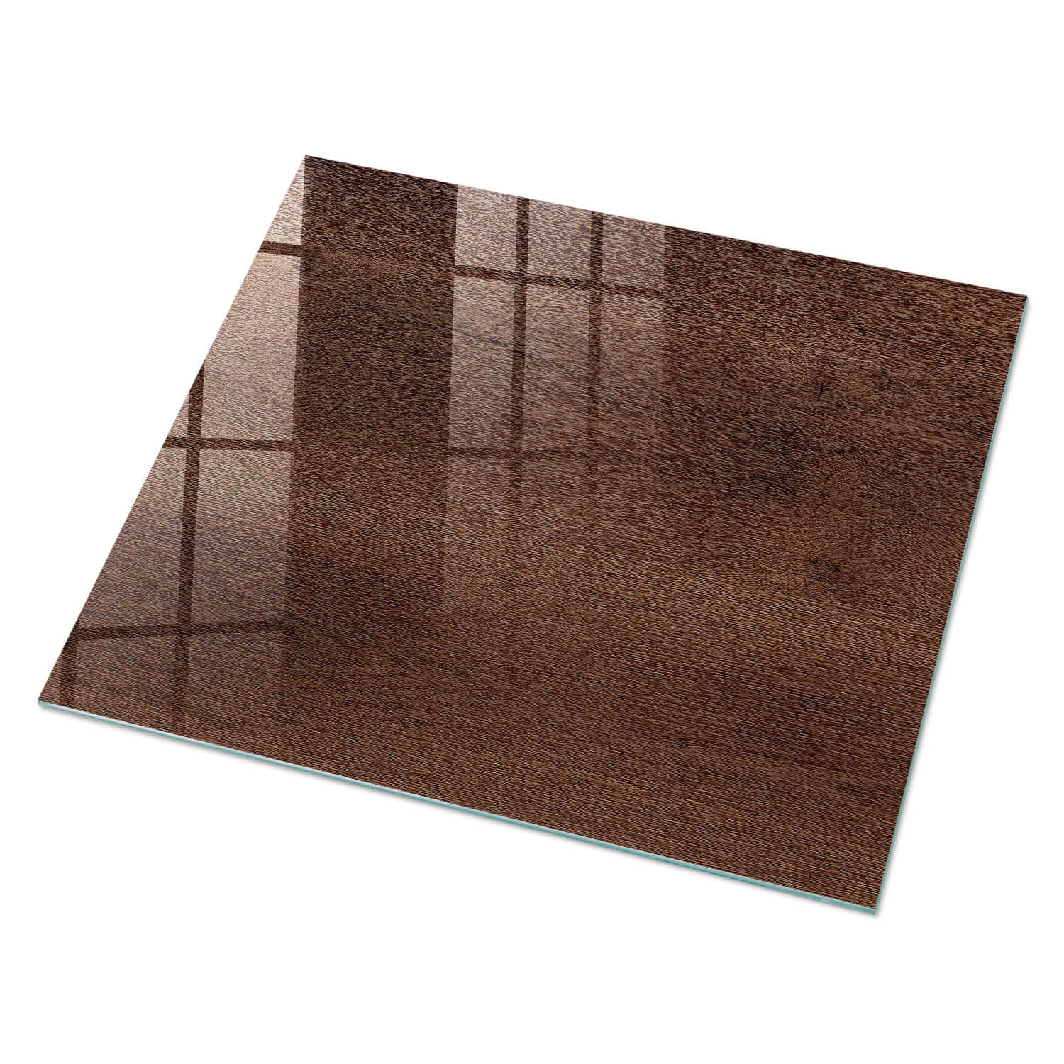 GLASPLATTE 80x60 cm – Holzstruktur - Beige, Glas (0.4/80/60cm) - ArtPrintCave
