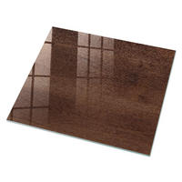 GLASPLATTE 80x60 cm – Holzstruktur - Beige, Glas (0.4/80/60cm) - ArtPrintCave