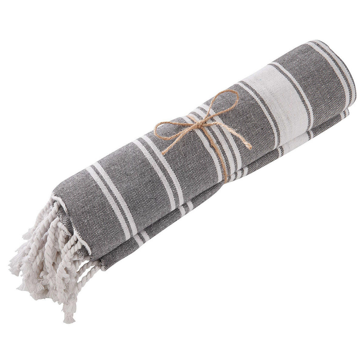 HAMAMTUCH Surfside - Anthrazit, Textil (90/170cm) - Butlers