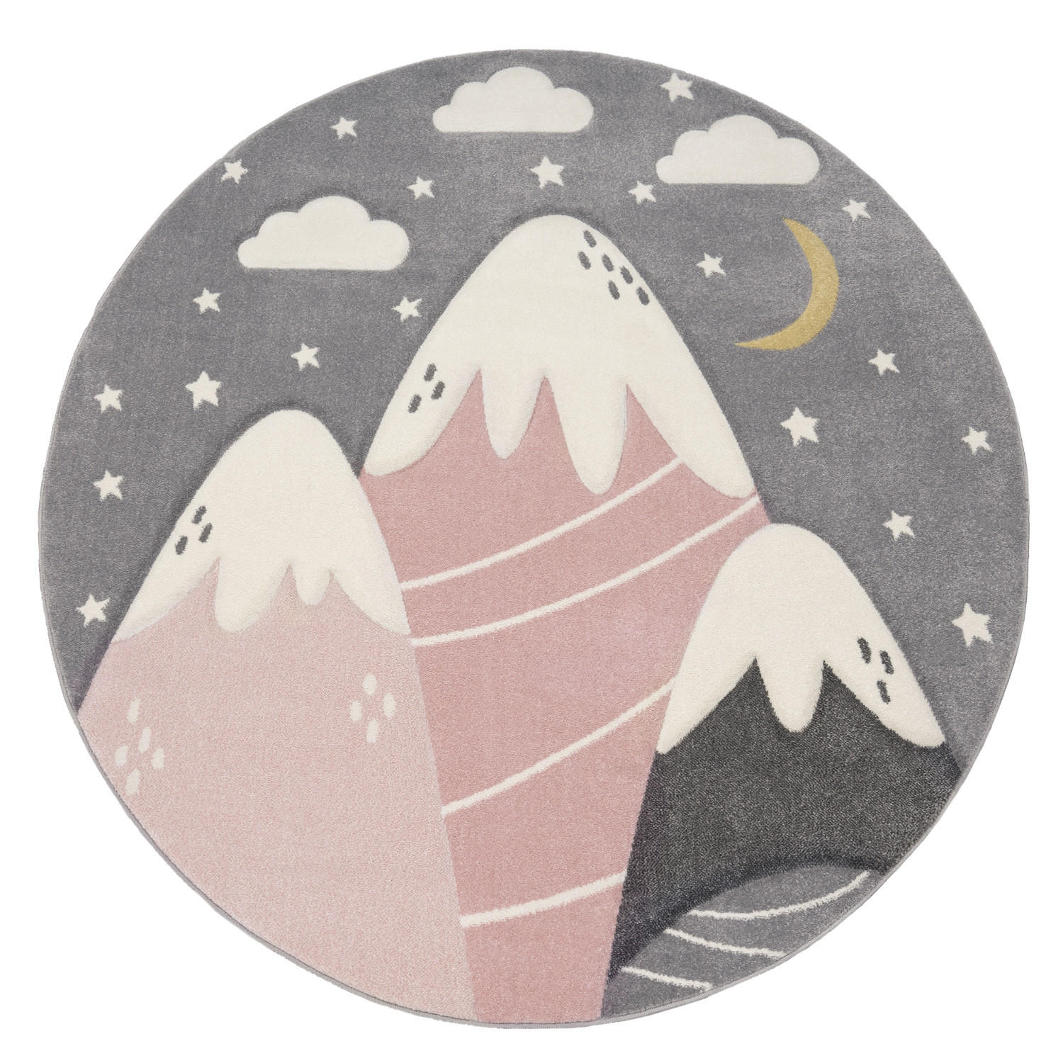 KINDERTEPPICH 200/200 cm Cosmo 707 - Dunkelgrau, Textil (200/200cm) - Paco Home