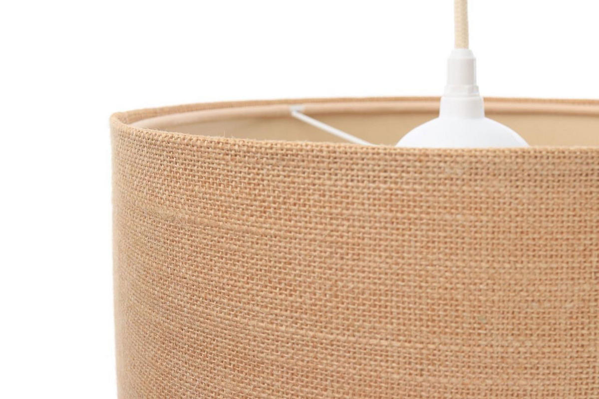 HÄNGELEUCHTE Beige 60/70 cm - Beige, Kunststoff (60/1.9/70cm) - ONZENO