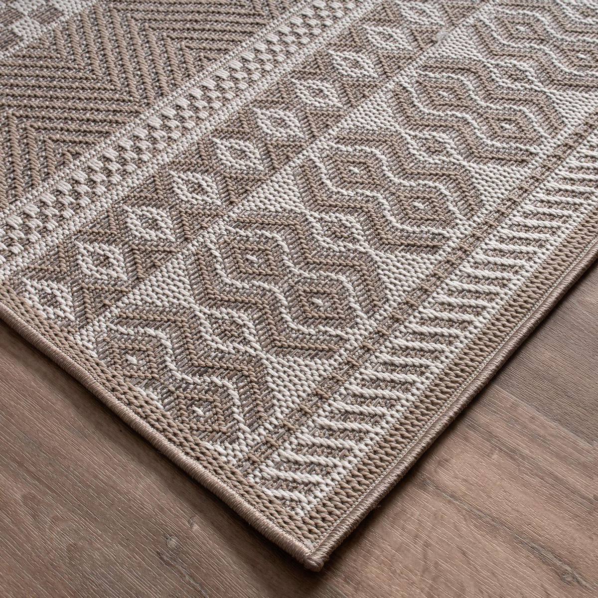 OUTDOORTEPPICH Beige 80 x 150 cm - Beige, Kunststoff (80/150cm) - TT Home