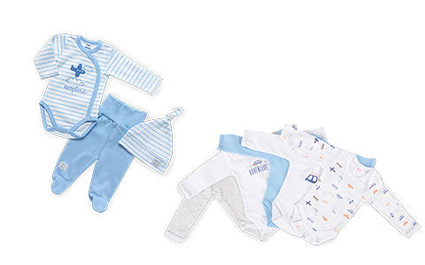 Babykleidung Blau