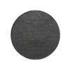 VOLNENA preproga Bent Antracit ø 200 cm okrogla - antracit, tekstil/naravni materiali (200/200cm) - benuta Nest