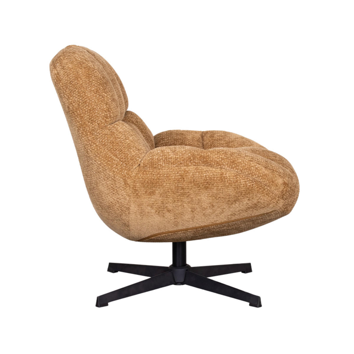 SESSEL Huxley Braun 86/76/92 cm - Braun, Textil (76/92/86cm) - LABEL51