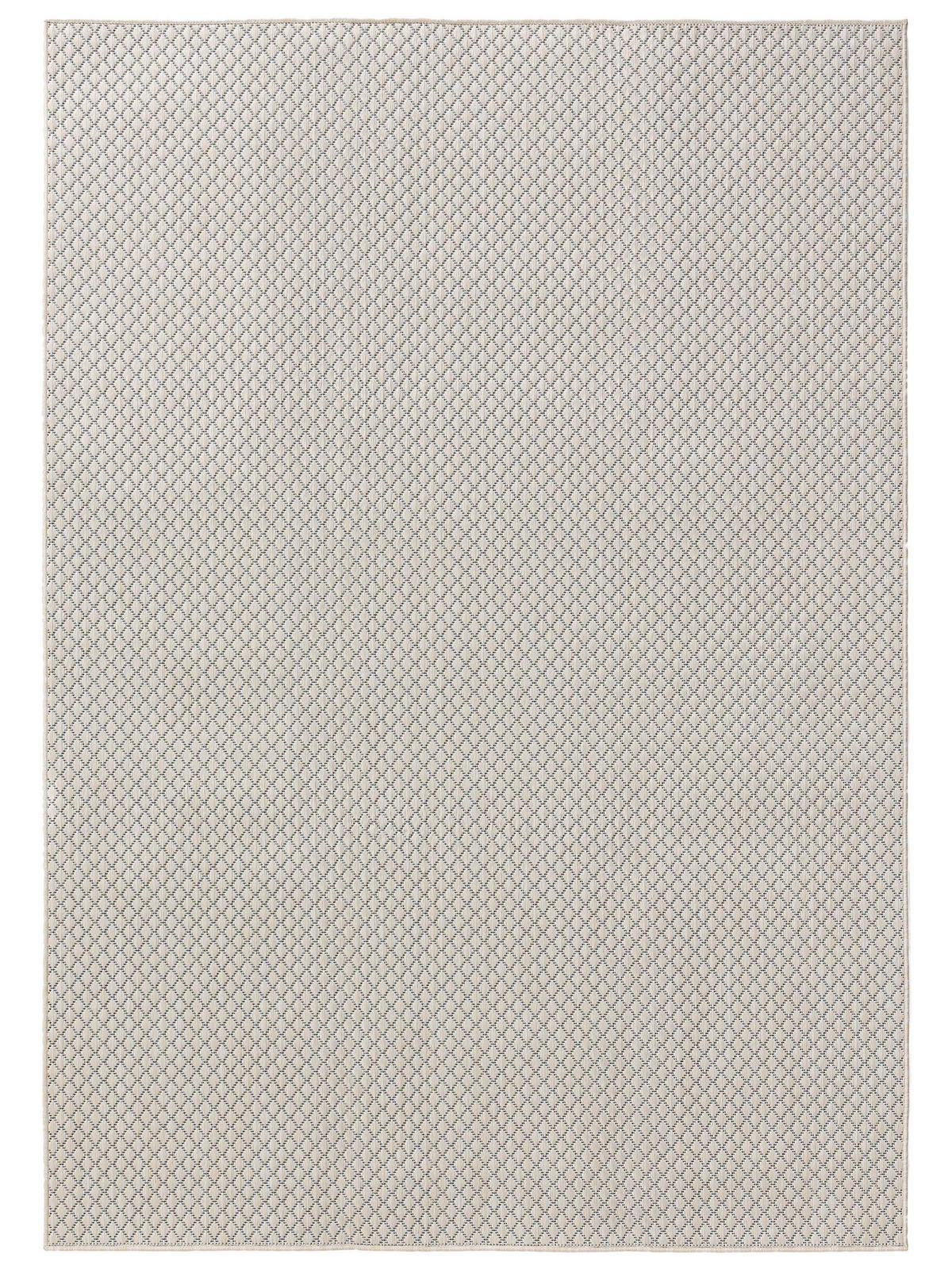OUTDOORTEPPICH Lou Weiß 140x200 cm - Weiß, Kunststoff (140/200cm) - benuta