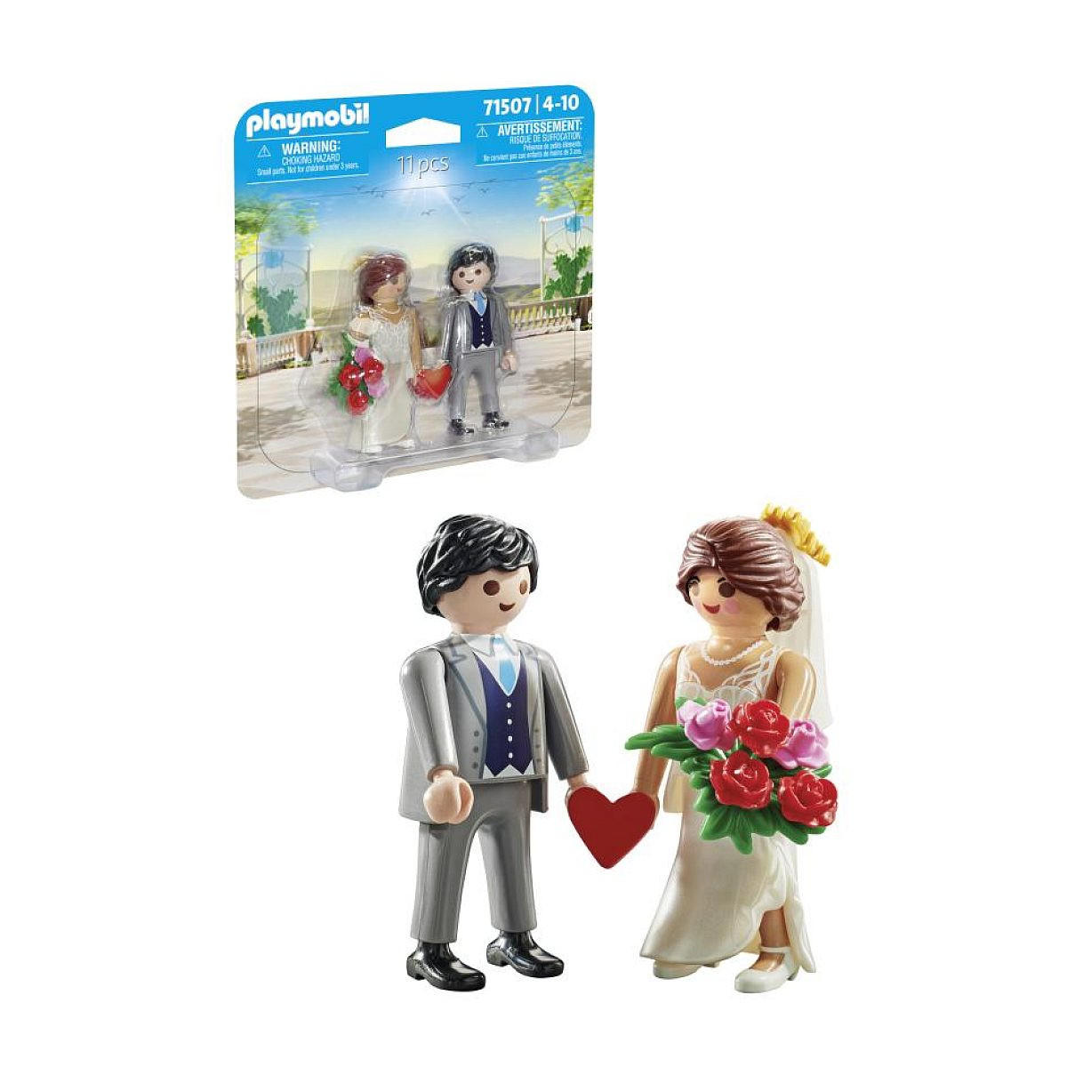 SPIELSET Ehepaar - Blau, Kunststoff (4/15/15cm) - Playmobil