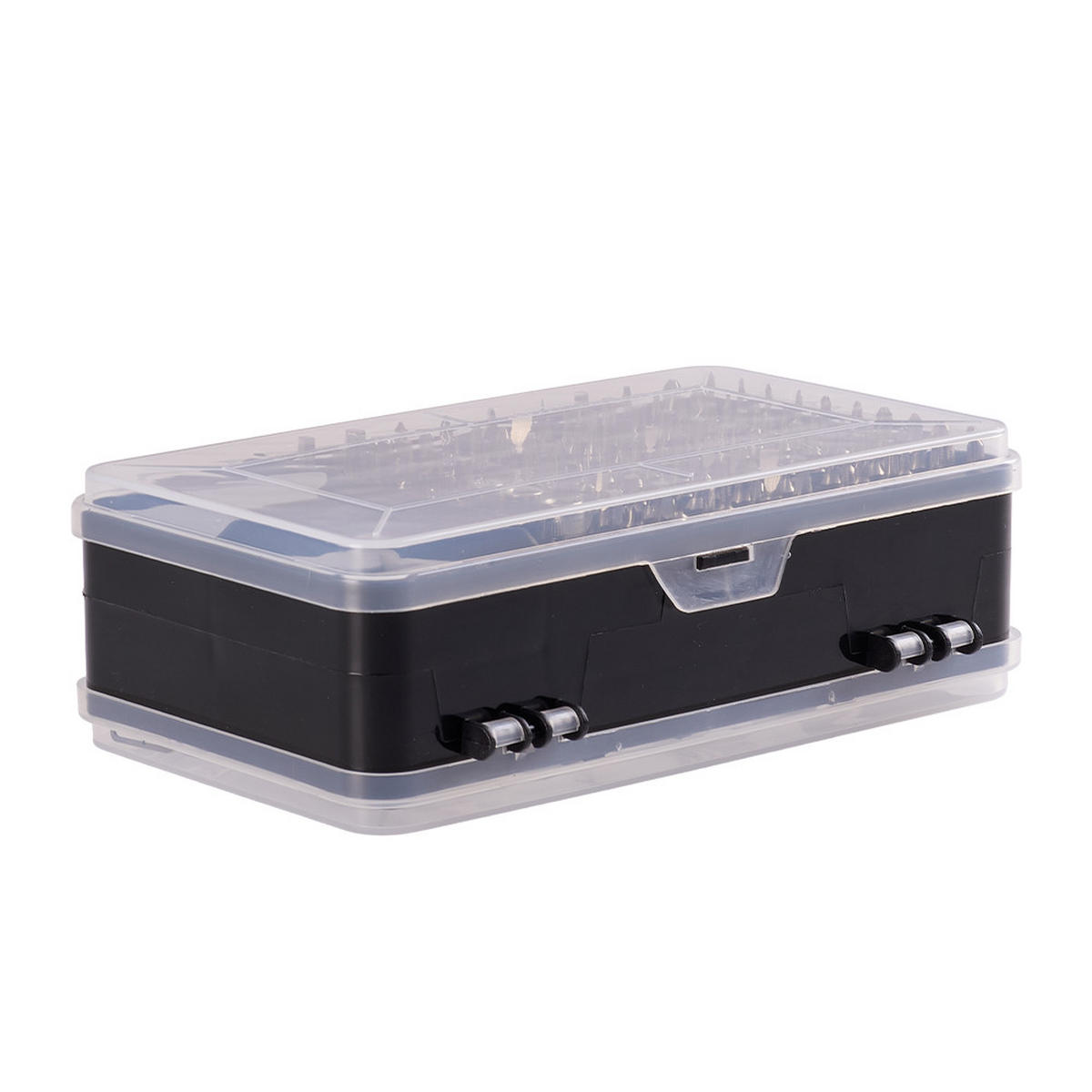SCHRAUBENDREHER-SET 115-in-1 multifunktionales für Feinmechaniker in Grau - Schwarz, Metall (10.5/17.8/5.1cm) - Livingandhome