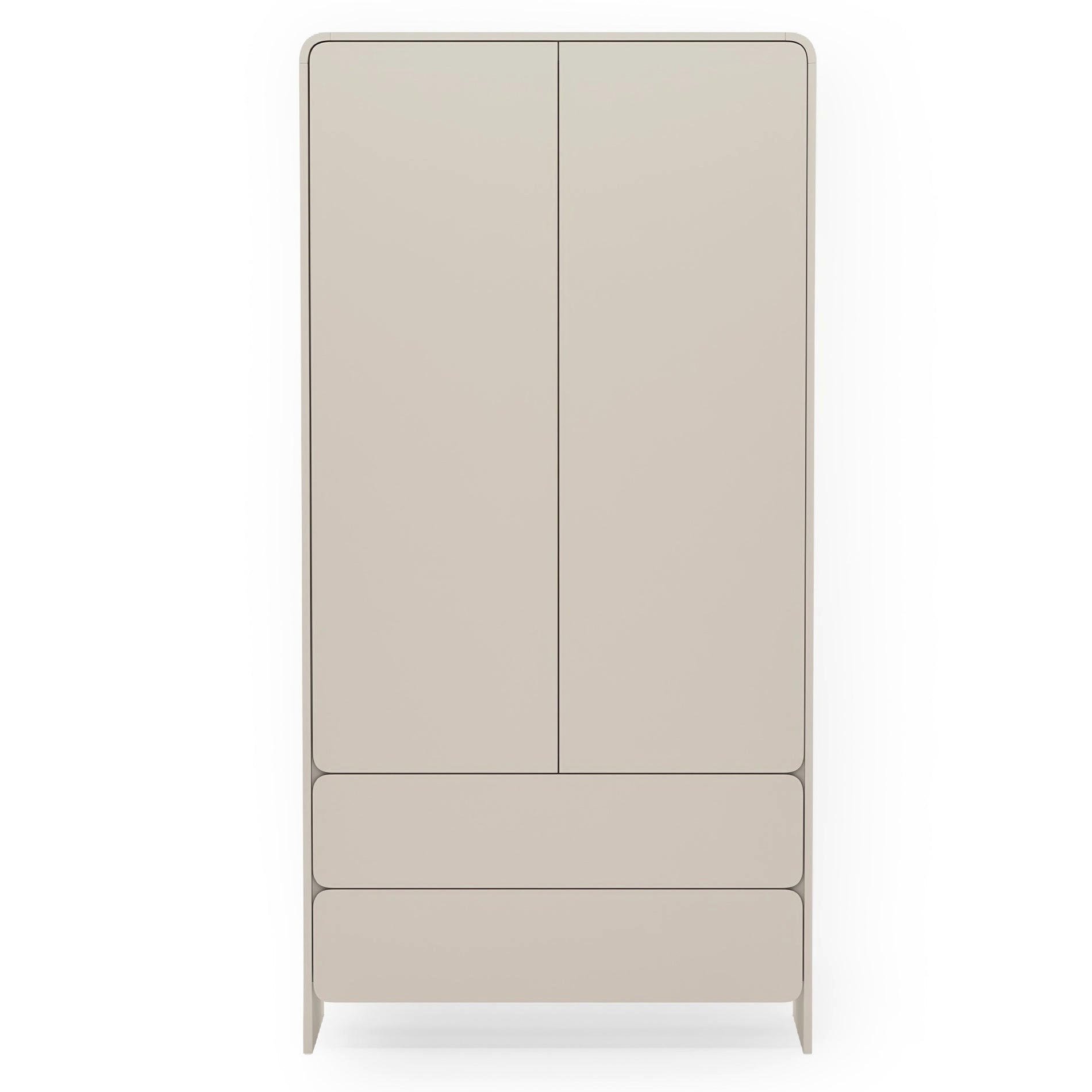 ŠATNÍKOVÁ skriňa Lummo kašmír, 100 cm - taupe, kompozitné drevo (100/200/55cm) - Selsey