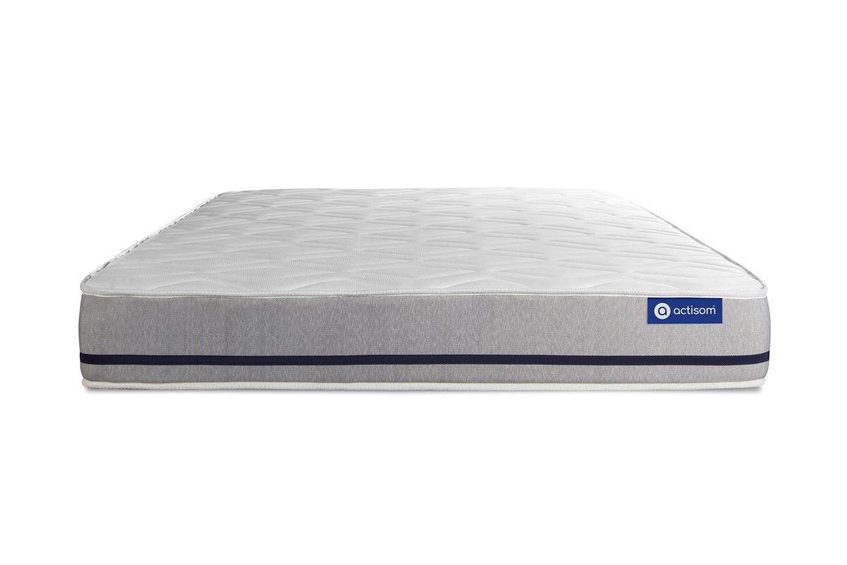 MATRATZE Actiflex soft Taschenfederkern 160 x 200 cm h2 - Weiß, Textil (160/200cm) - ACTISOM