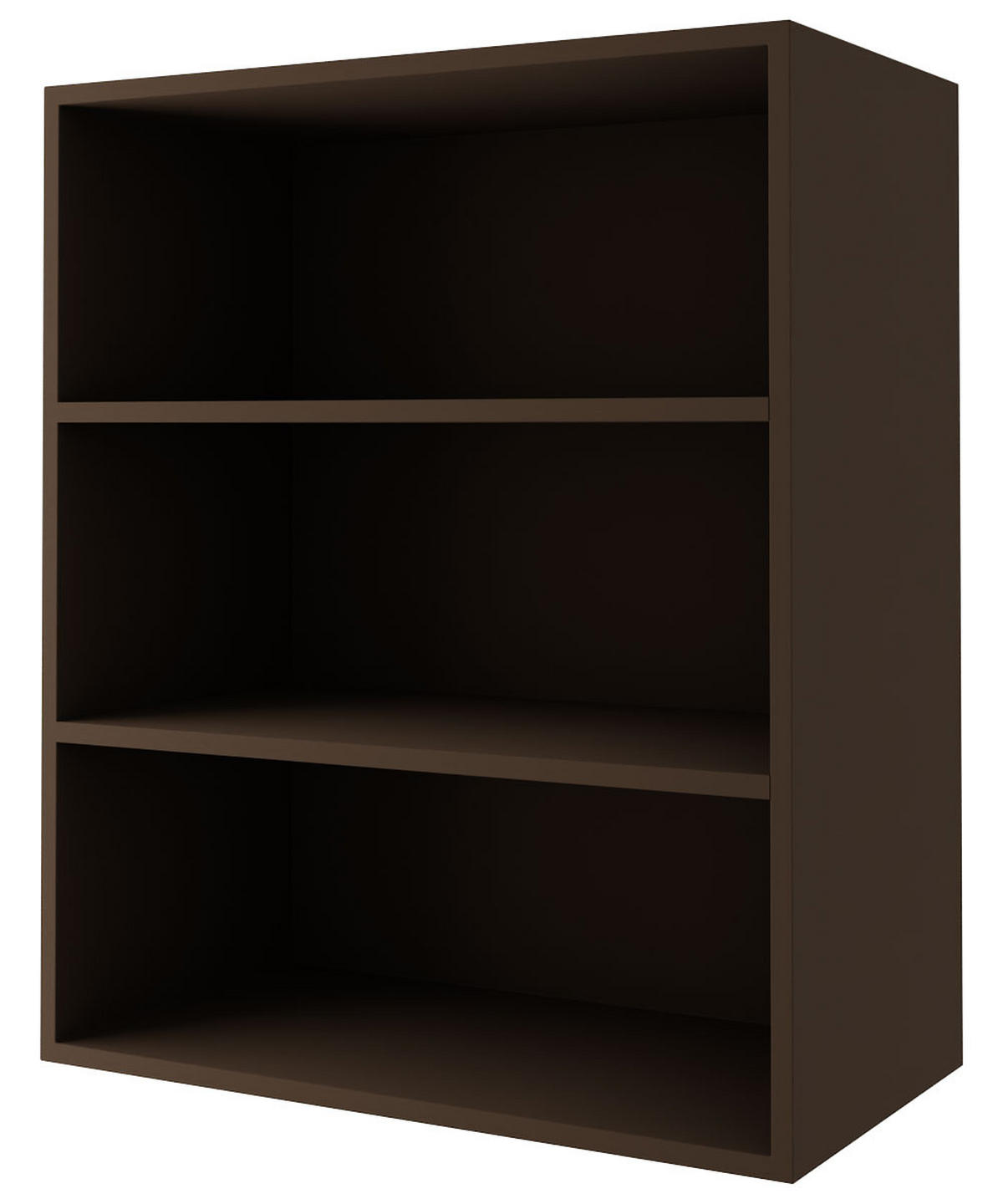 KÜCHENHÄNGESCHRANK Lamello W3/60 Schwarz Matt / Lava 60 / 32,5 / 72cm - Dunkelgrau/Schwarz, Holz/Holzwerkstoff (60/72/32.5cm) - Feldmann-Wohnen