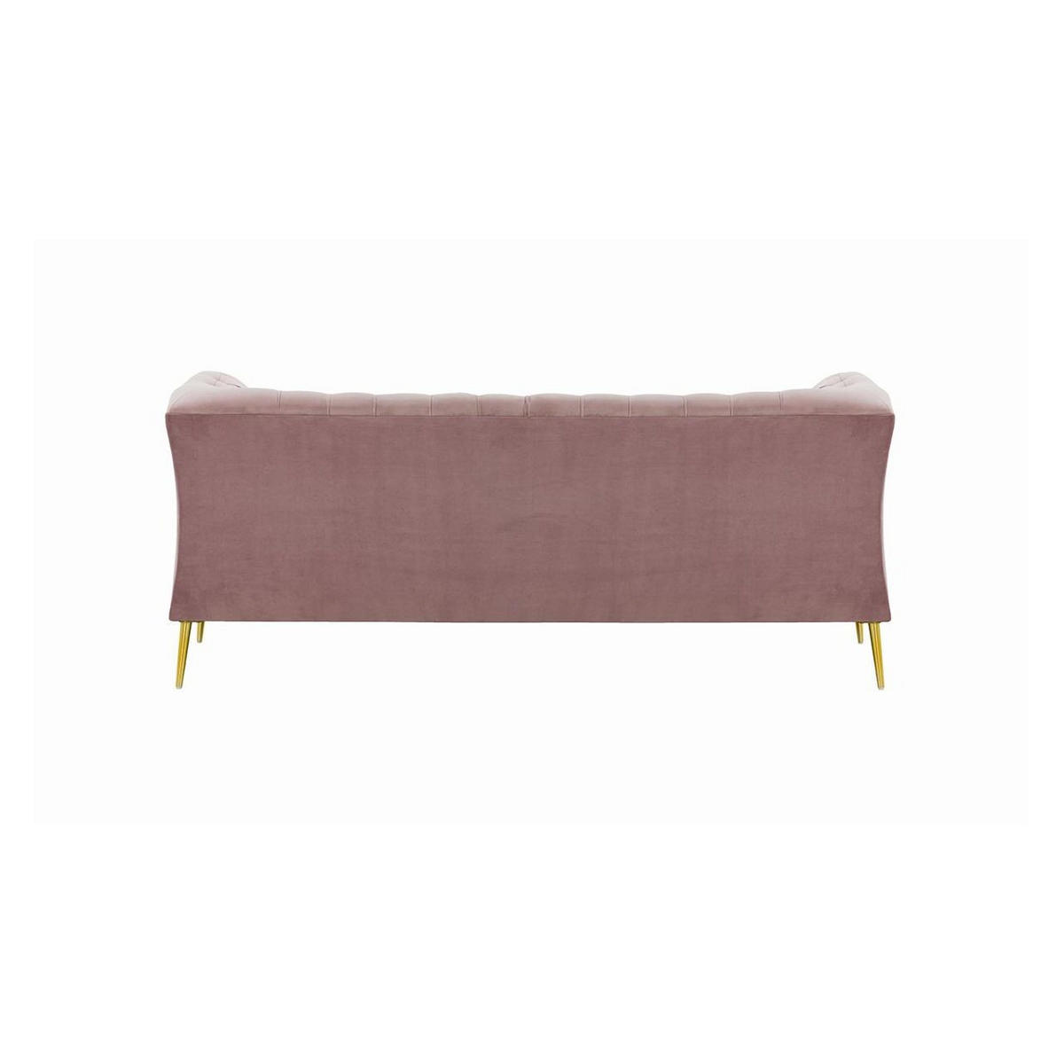 ZWEISITZER-SOFA Chesterfield Modern-Velluto 14 - Lila, Holz/Textil (183/74/80cm)
