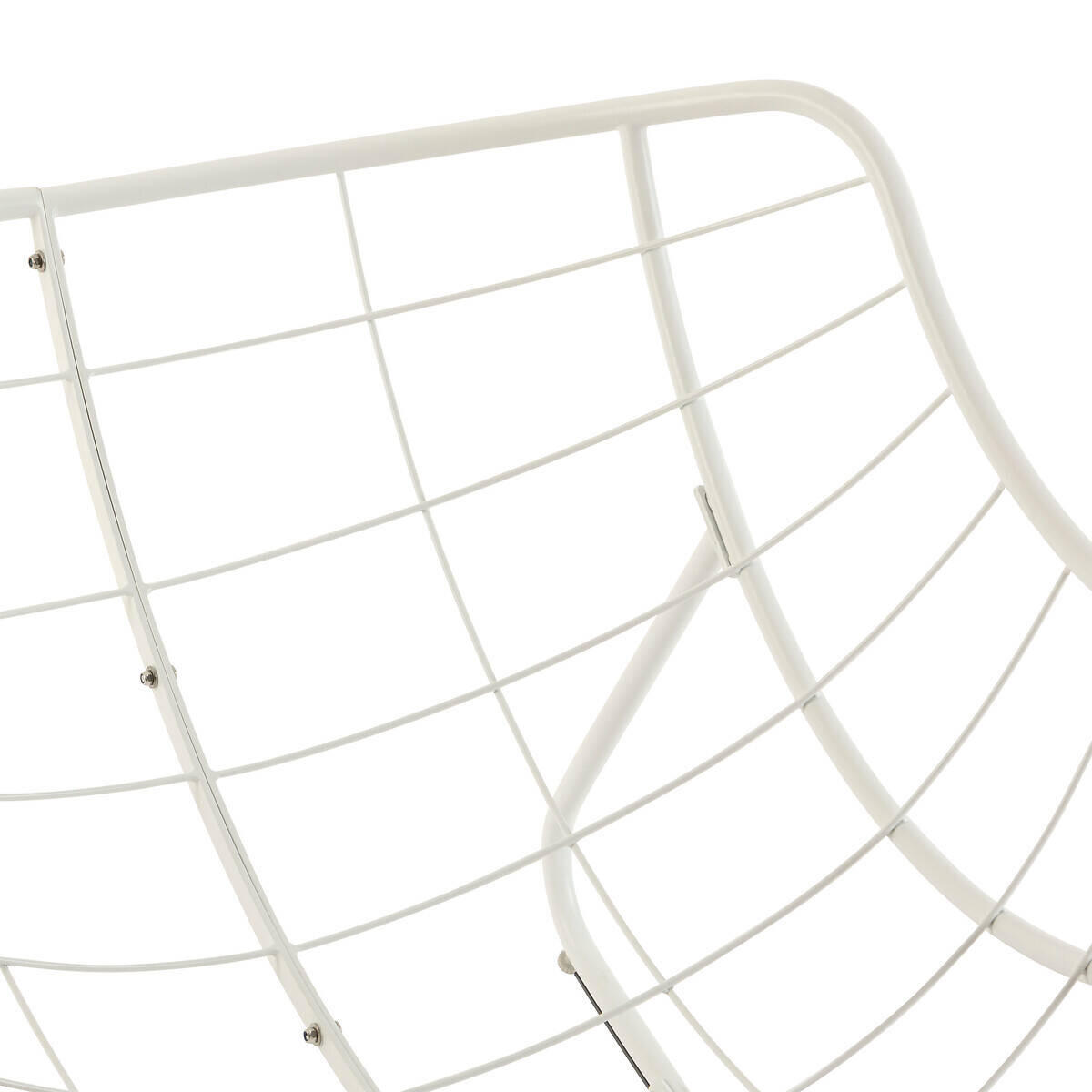 SCHAUKELSTUHL Paopao - Beige, Metall (84/109/96cm)