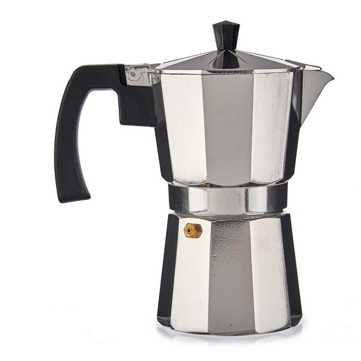ESPRESSOKOCHER Aluminium Arco 150 ml - Silberfarben, Metall (9/15/15.5cm) - Kinvara