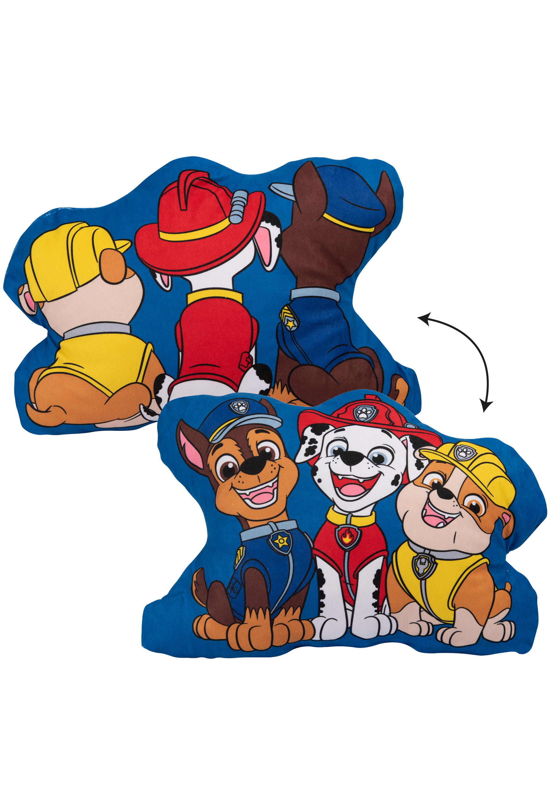 KINDERKISSEN Paw Patrol Paw Boy 37 x 26 cm - Multicolor, Textil (37/26cm) - Paw Patrol