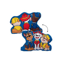 KINDERKISSEN Paw Patrol Paw Boy 37 x 26 cm - Multicolor, Textil (37/26cm) - Paw Patrol