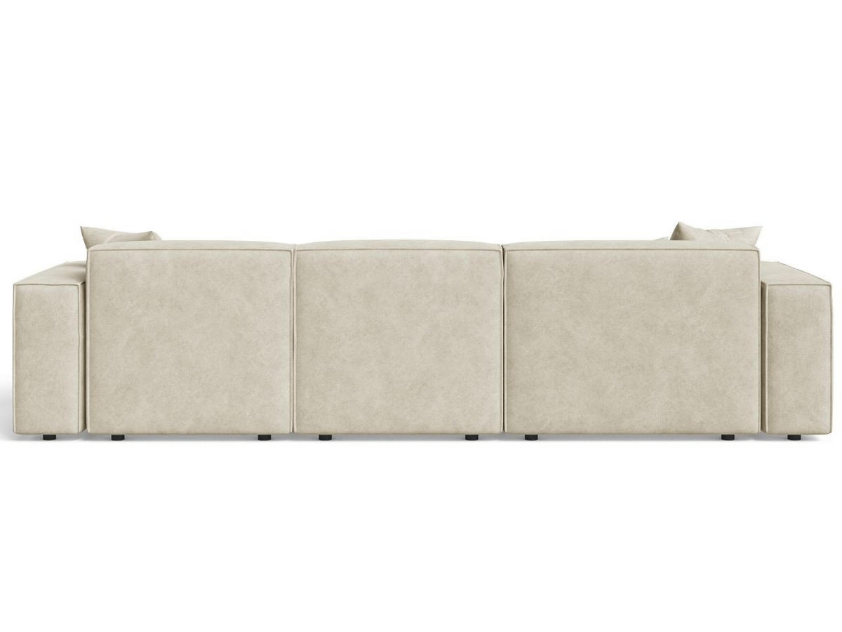 ECKSOFA Arizona Beige Links - Beige, Holz/Textil (180/265cm) - Graingold