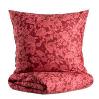 BETTWÄSCHE Margot Mikrofaser kastanienbraun 160/200 cm - Rot, Textil (160/200cm) - Homla