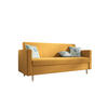SOFA MELISA mit Schlaffunktion RIVIERA 41 mit Stauraum - Orange, Textil (87/95/216cm) - Bedante