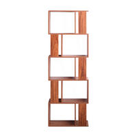 BÜCHERREGAL Walnussfarben 24/60/169 cm - Walnussfarben, Holzwerkstoff (24/169/60cm) - Mobili Rebecca