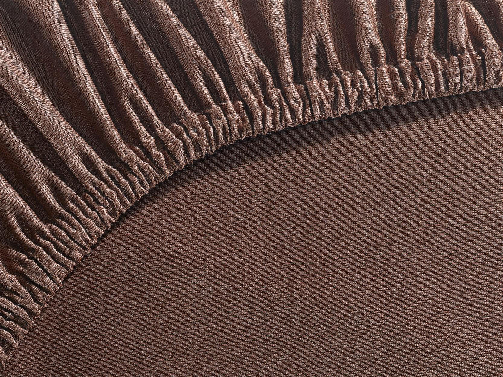 Thumbnail - Carpe Sonno Mikrofaser-Spannbettlaken, Braun, Textil, Uni, Füllung: Polyester, Rechteckig, 180x200 cm, Oeko-Tex® Made IN...