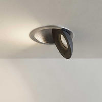 LED-EINBAULEUCHTE Santa Neo Aluminium/Schwarz Neutralweiß - Alufarben/Schwarz, Metall (13.8/13.8/4cm) - s.luce