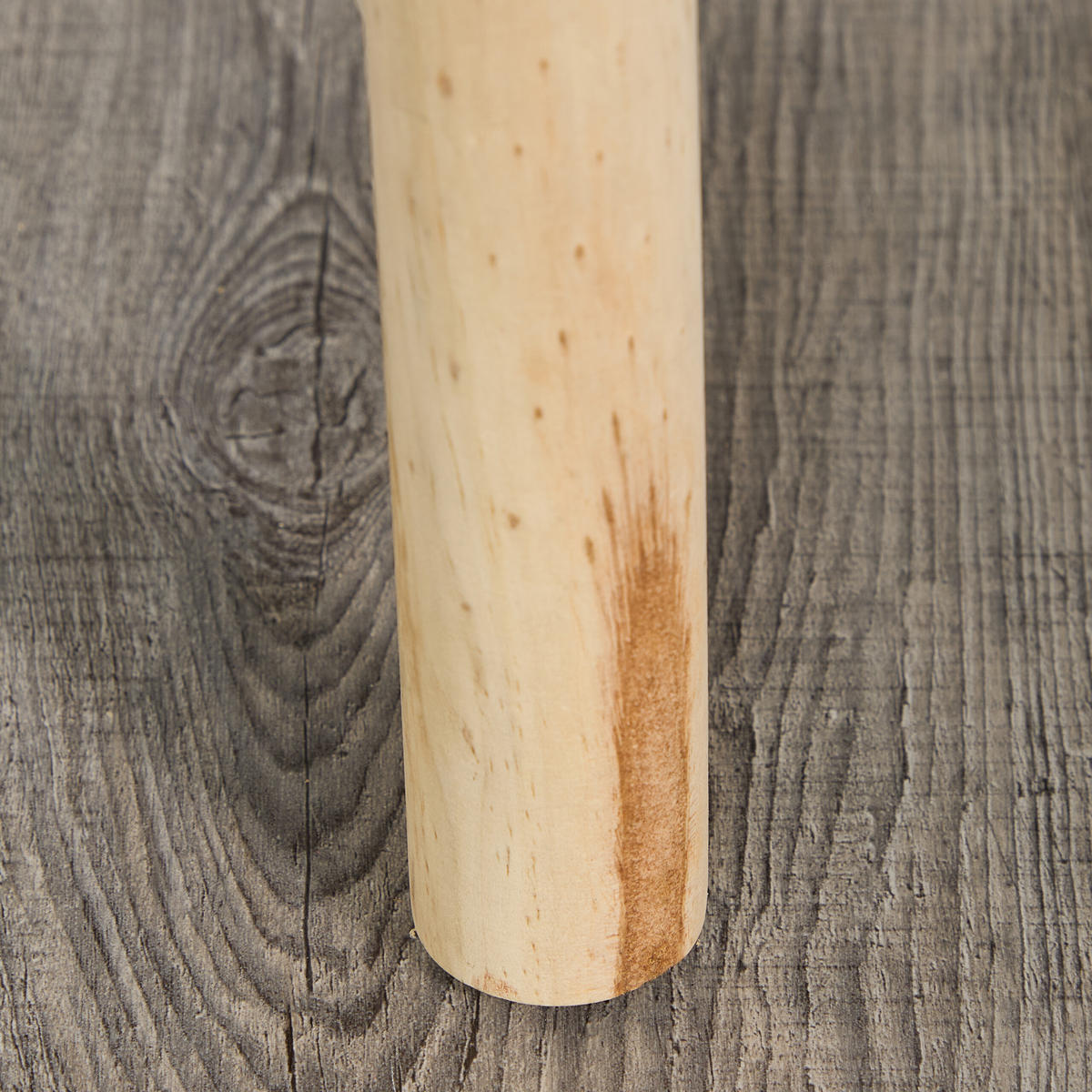 SITZHOCKER - Weiß, Holz/Holzwerkstoff (30/40/30cm) - Relaxdays