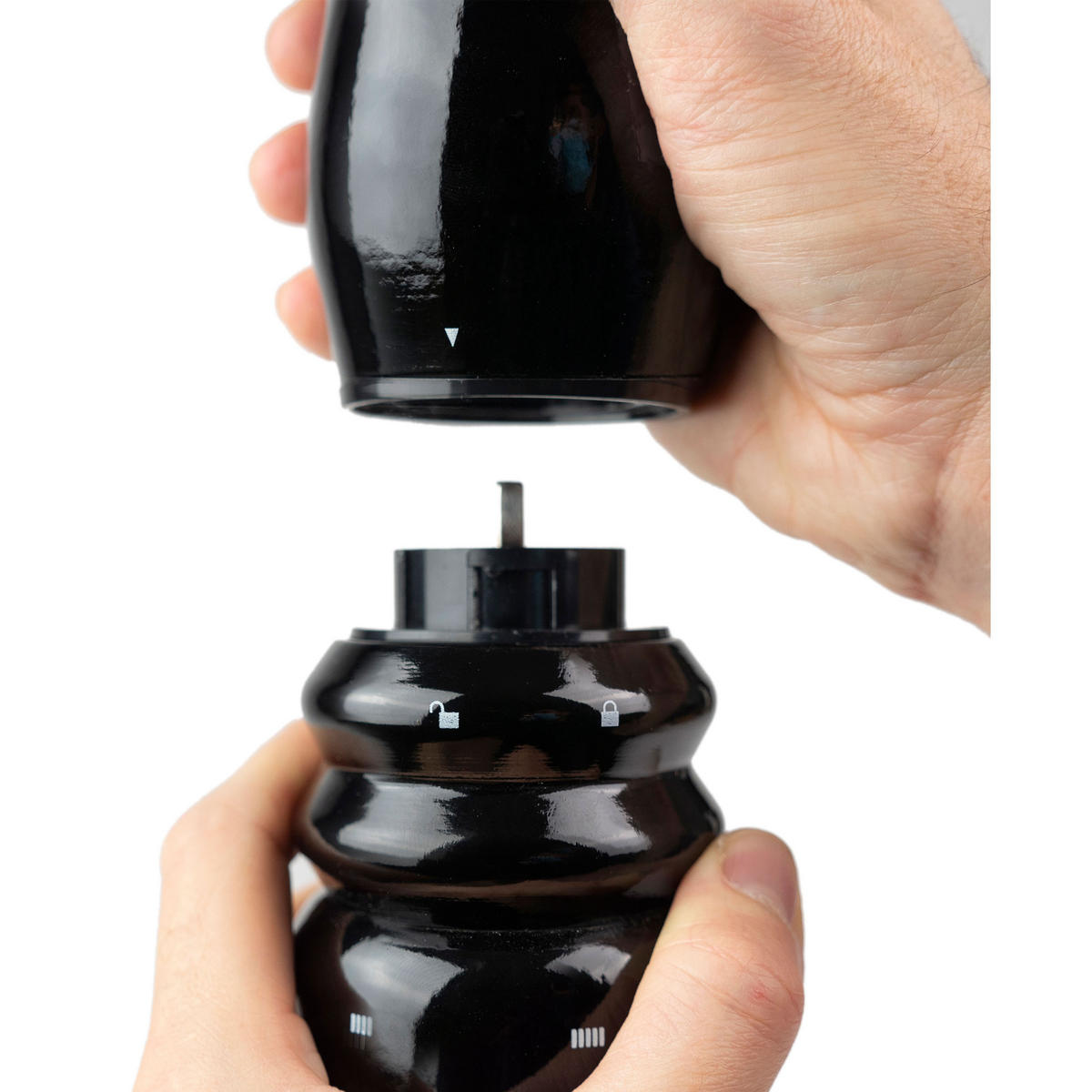 SALZMÜHLE Elektrisch Paris Électrique 34cm Buchenholz Stahlmahlwerk - Schwarz, Holz (7.3/34/7.3cm) - PEUGEOT