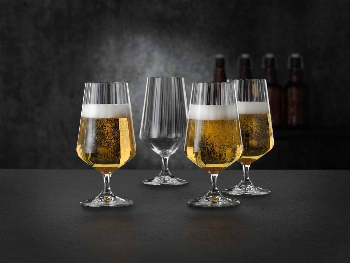 BIERGLÄSER Celebration transparent 380 ml 4er Set - Transparent, Glas (0.38L) - Nachtmann