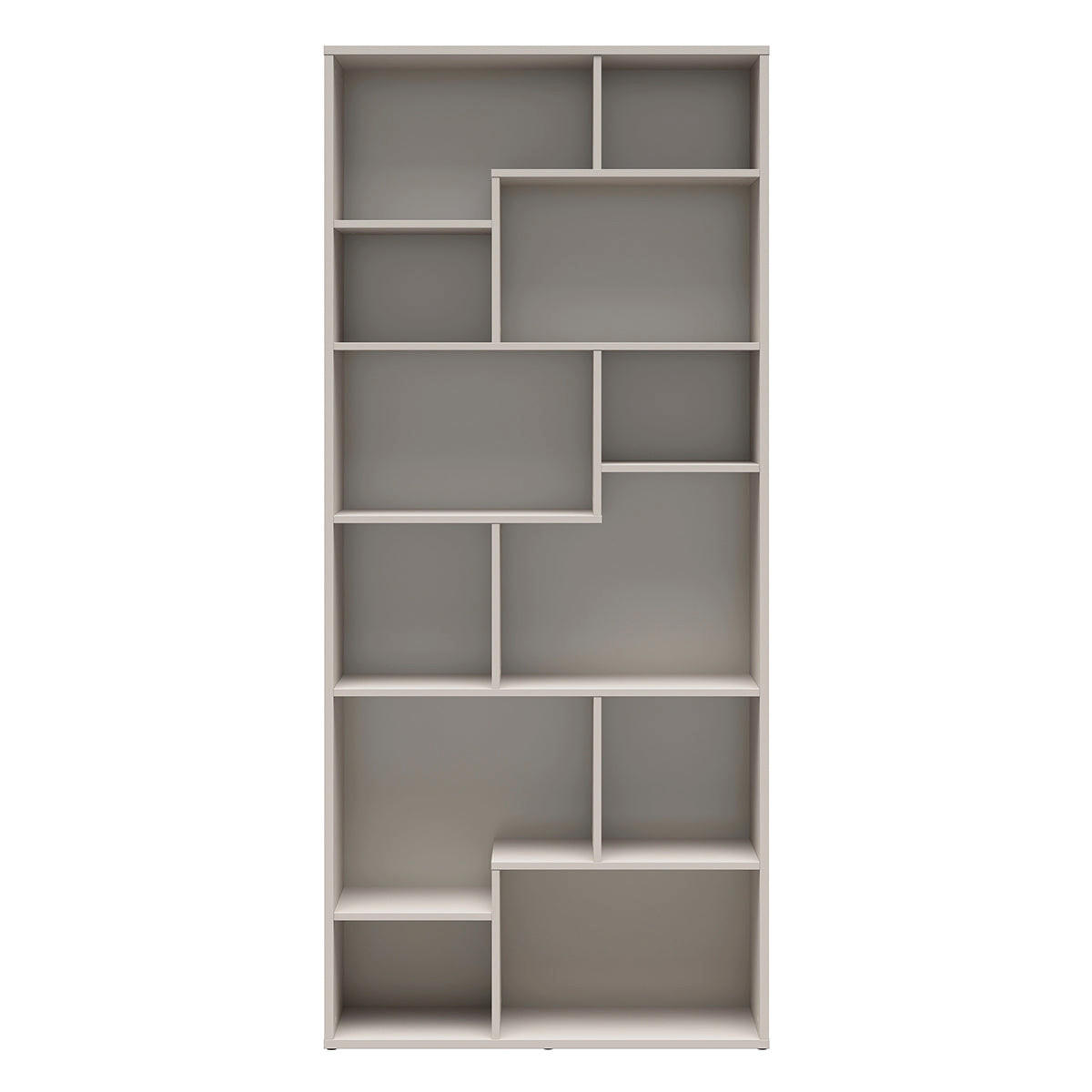 BÜCHERREGAL Edwin Kaschmir - Beige, Holzwerkstoff (87.5/197.5/33.5cm) - Petits-meubles