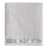 BADETUCH Alicanty - Hellgrau, Textil (100/150cm) - home&you