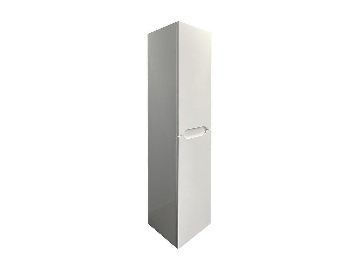 BADSCHRANK - 30 cm x 30 cm - Holz, Platte - Weiß - STEFANIE - Weiß, Holz (30/120/30cm) - Vente-Unique