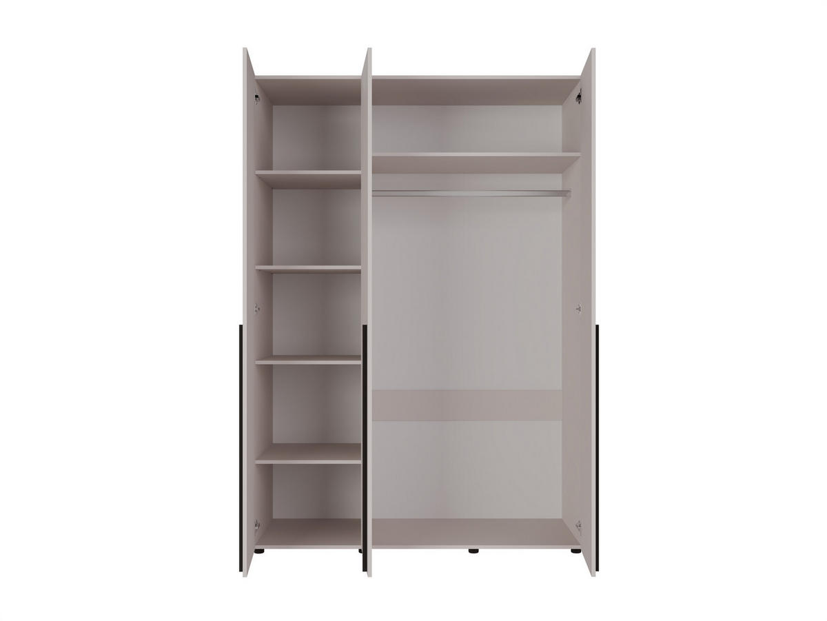DREHTÜRENSCHRANK Arni Kaschmir Beige - 150x206x60 cm - Kaschmir, Holzwerkstoff (150/206/60cm) - Ravio