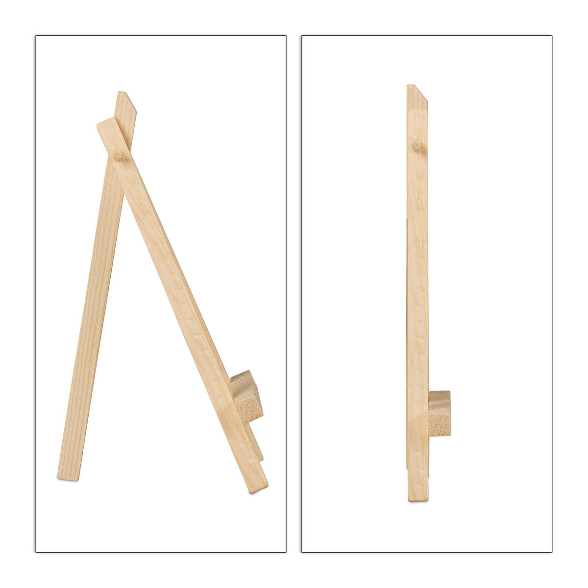 PODLOŽKA - svetlohnedá, drevo (8/15.5/2cm) - Relaxdays