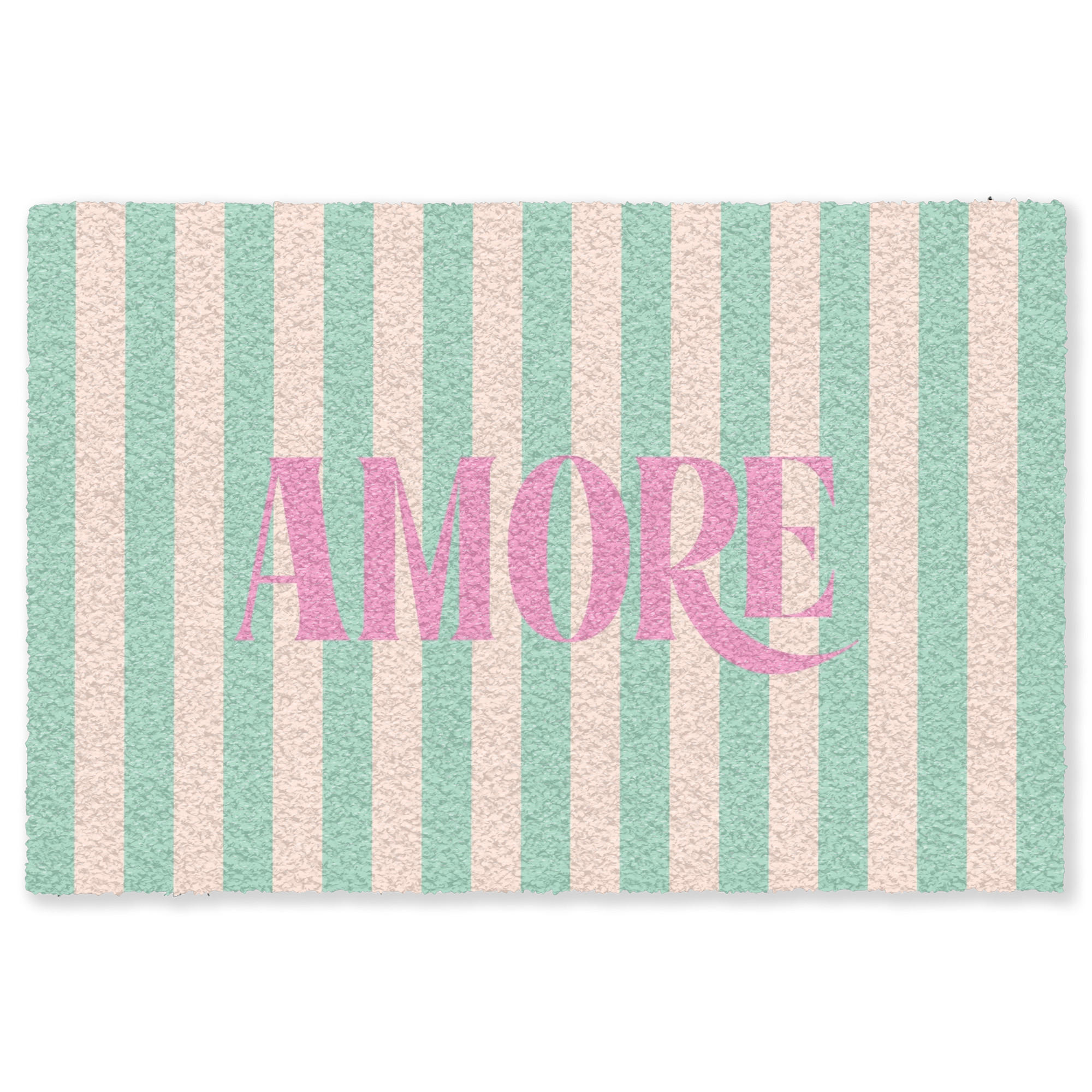 MuchoWow Fussmatte Mintgrün 180x0.4 cm